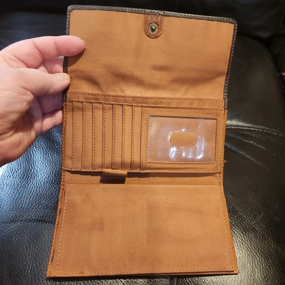 Florida Fighting Gators University of Florida ~The Swamp~ U of F Fossil wallet - Picture 6 of 12